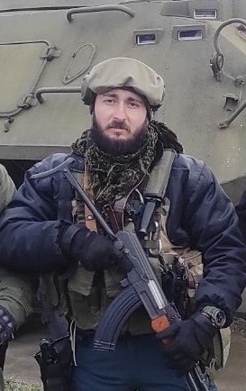 Aleksandar Atanasov in tactical gear Aleksandar Atanasov in tactical gear